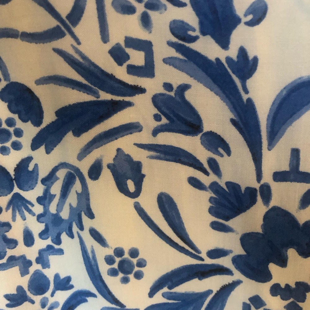 H&M Blue and White Floral Dress Small - Picture 3 of 11
